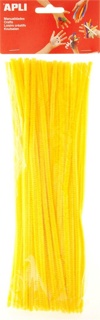 Varillas flexibles limpiapipas Apli amarillo bolsa de 50 