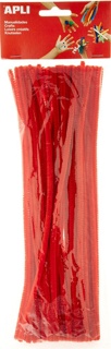 Varillas flexibles limpiapipas Apli rojo bolsa de 50 