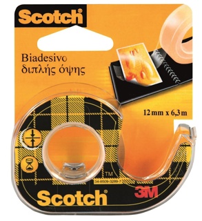 Cinta doble cara Scotch 33 m x 19 mm transparente