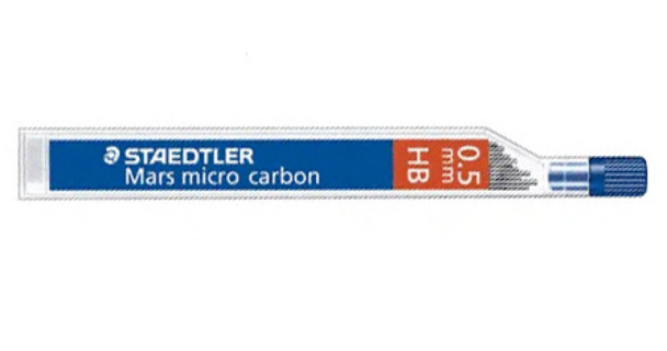 Minas de carbón Staedtler Mars Micro de 2mm. 2B