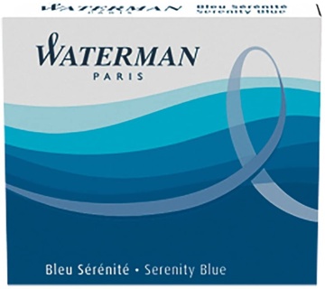 Cartucho estilográfica azul Waterman