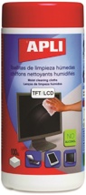 Toallitas de limpieza para TFT/LCD de 100U Apli