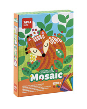 Mosaico goma eva Animales Apli