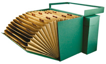 Caja de transferencia Mariola folio verde