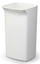 Cubo completo con tapa basculante Durabin Flip 40 blanco