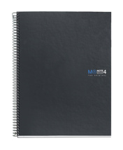 Cuaderno Note Book 4 A5 liso 160 hojas negro