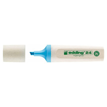 Rotulador fluorescente Edding Eco 24 azul   