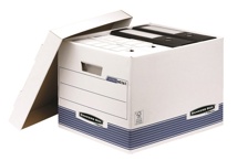 Contenedor de archivos automático de A4 Bankers Box