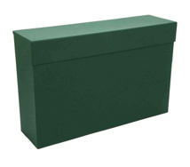 Caja de transferencia Mariola folio doble fondo verde