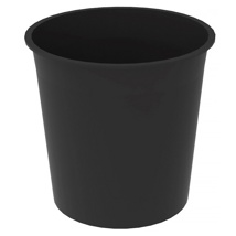 Papelera plástico Faibo gran solidez 18 litros negro