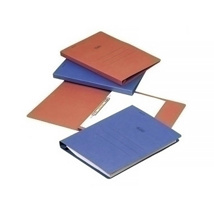 Carpeta gusanillo folio en azul Saro