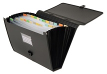 Clasificador Officebox A4+ 24 separadores negro