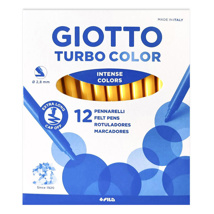 Rotulador Giotto Turbocolor amarillo