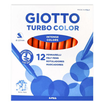Rotulador Giotto Turbocolor naranja