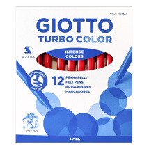 Rotulador Giotto Turbocolor rojo