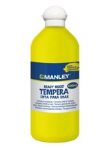Tempera liquida Manley 500ml amarillo