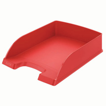 Bandeja Leitz plástico 255x357x70 (mm) rojo