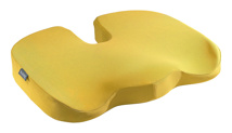 Cojín de asiento Leitz Ergo Cosy amarillo cálido