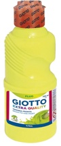 Tempera fluorescente Giotto 250ml amarillo 
