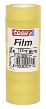 Cinta adhesiva Tesafilm Standard 33 m x 19 mm transparente