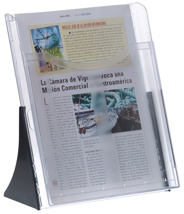 Expositor Archivo 2000 sobremesa transparente A4 vertical 