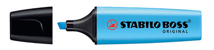 Rotulador fluorescente Stabilo Boss azul