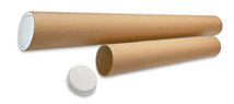 Tubos postales Faibo marrón 460 (mm) diámetro 60 (mm)