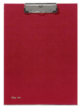 Portabloc con pinza Pardo folio en rojo