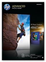 Papel fotográfico Hewlett Packard satinado A4 