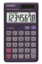 Calculadora SL300VER Casio bolsillo 8 digitos