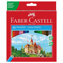 Lapices de 48 colores Faber-Castell  hexagonal madera reforestada 