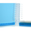 Carpetas de 30 fundas Officebox A4 con separadores en azul
