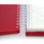 Carpetas de 30 fundas Officebox A4 con separadores en rojo