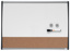 Pizarra blanca magnética con tablero de anuncios de corcho Nobo 585x430mm.