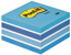 Cubo notas adhesivas Post-It 76mm x 76mm azul pastel