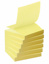 Notas adhesivas Post-it zig-zag amarillo reciclado 76 x 76 mm.